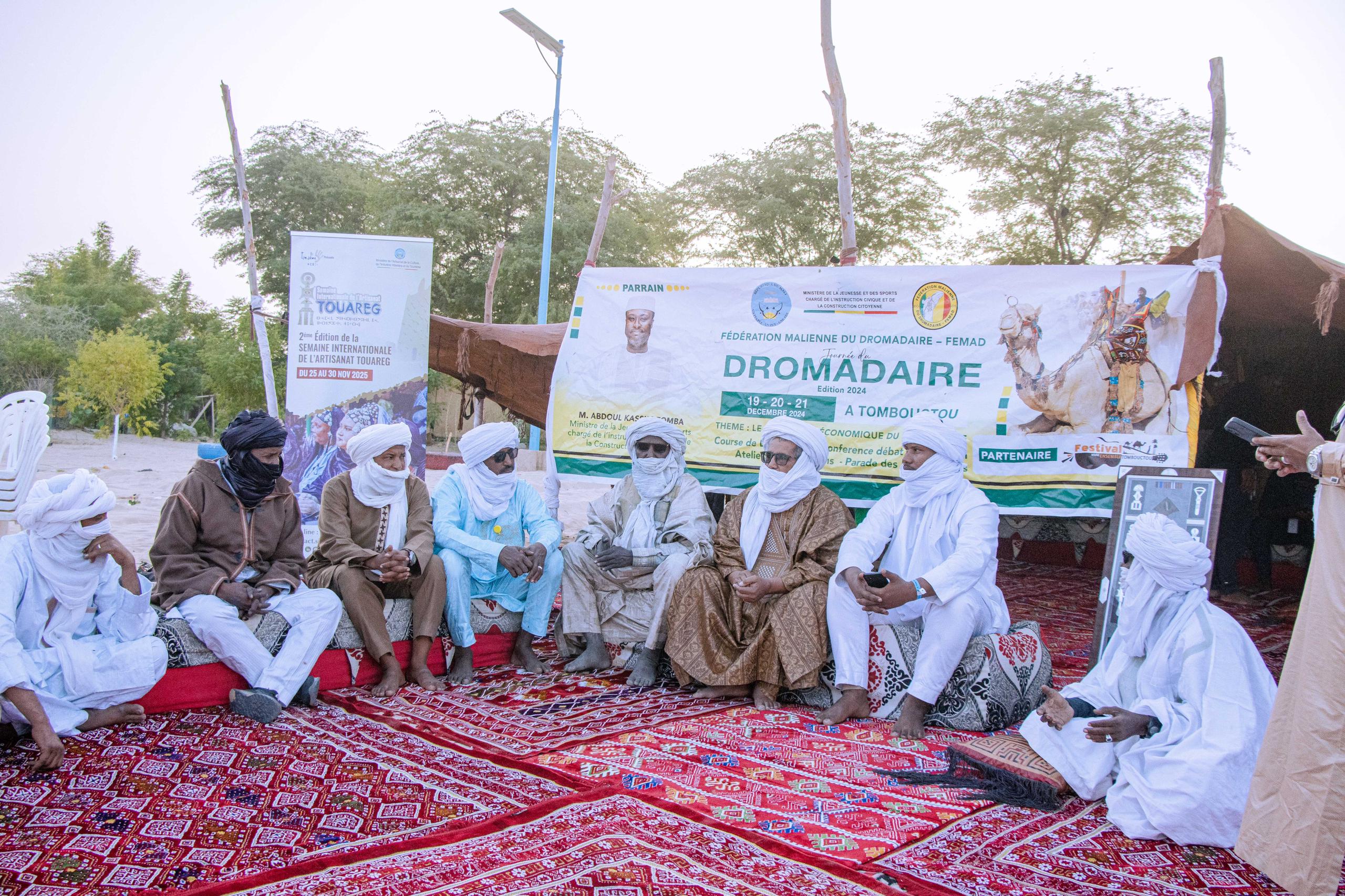 Dromadaires au Mali